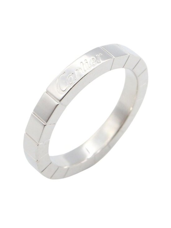 Cartier Lanier Band in 18K White Gold – The Verma Group Cartier Ring Lanier 18k White Gold